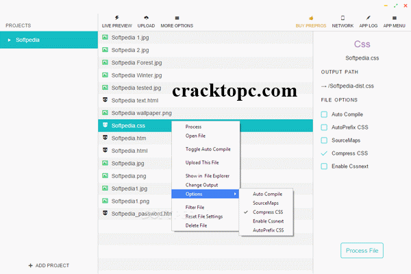 Prepros 7.16.0 Crack Plus License Key Full Version 2024