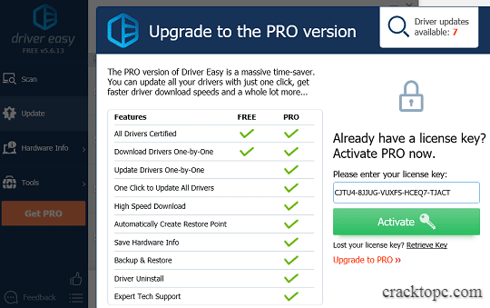 Driver Easy Pro Crack With License Key